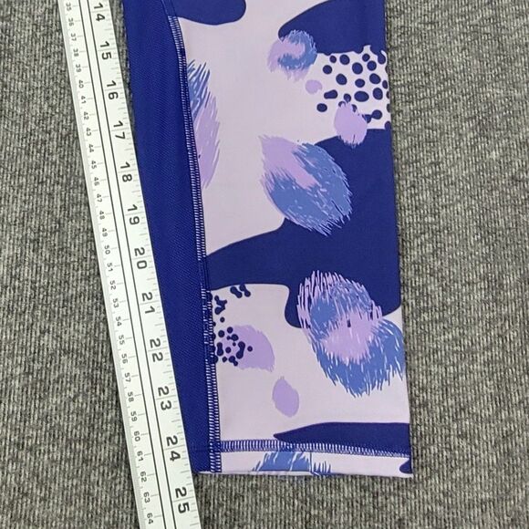 Under Armour Leggings Womens XL Bluish Purple Breathelux Print Athletic #1366941 - Picture 7 of 14